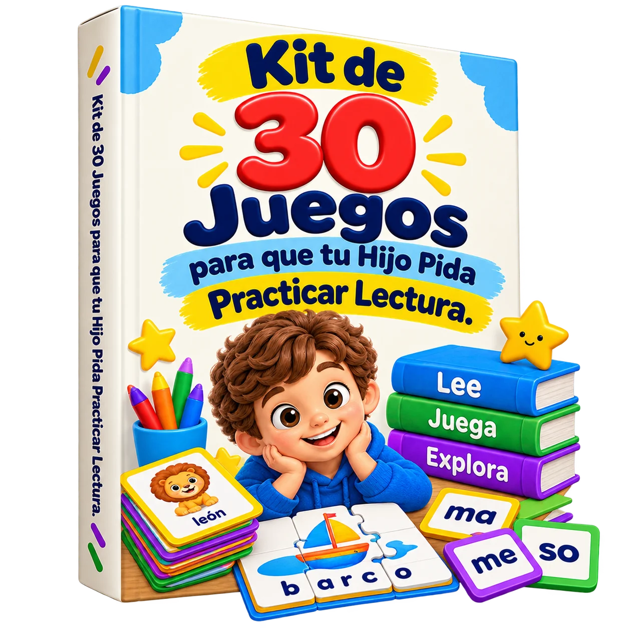 Kit de 30 Juegos de Lectura